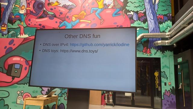 Pic of screen with links