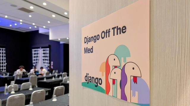Django Off The Med sign 
