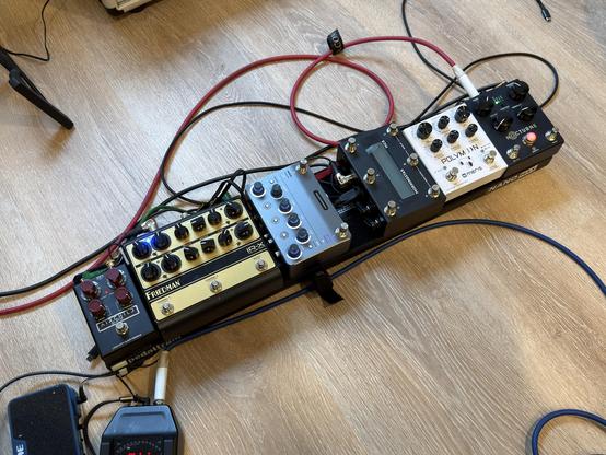 Photo of my pedal board