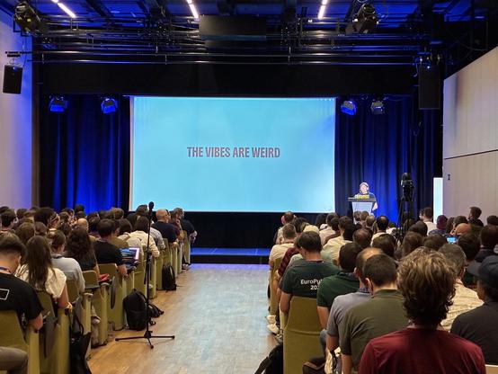 laura summers on AI slop and humans in the loop - on stage - the vibes are weird