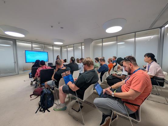 People attending the summit