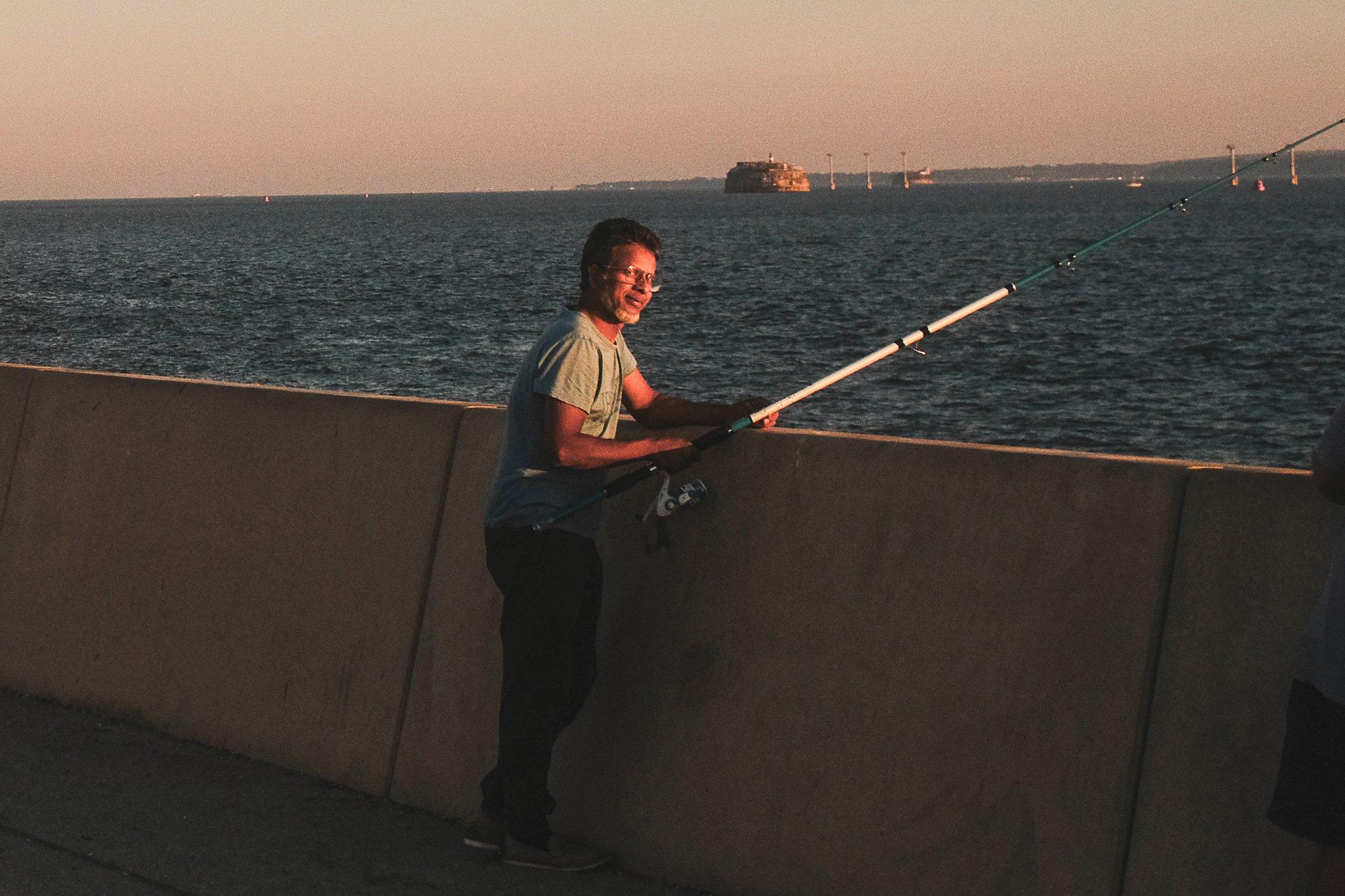 The most photogenic fisherman I have ever met