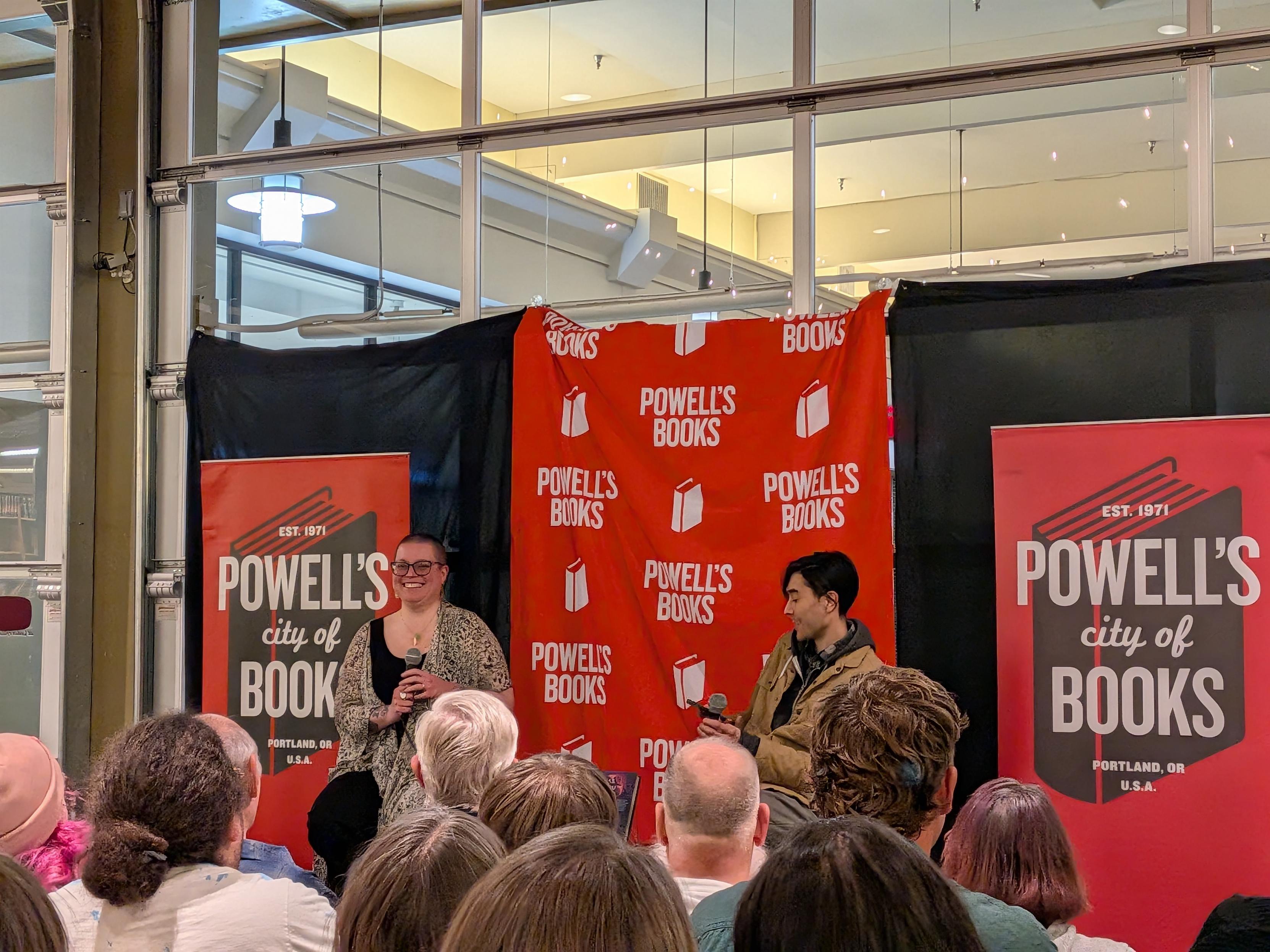 Becky Chambers book event at Powell's Books in Cedar Hills