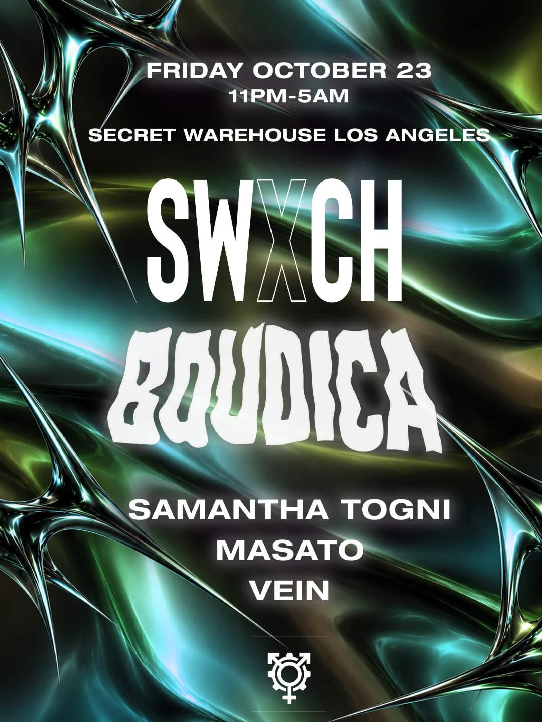 Poster for the next Swxch rave this Friday.