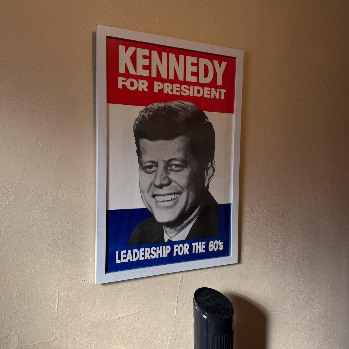 Kennedy for President campaign poster