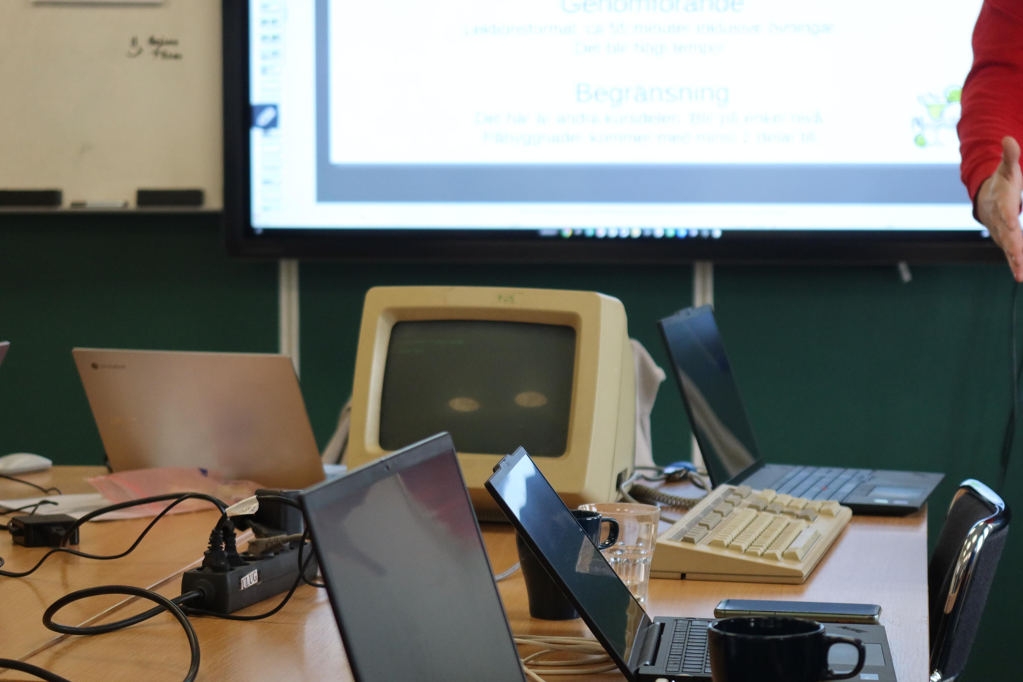 A VT52 terminal from DEC